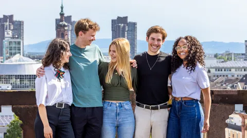 Studierende der Universität Mannheim
