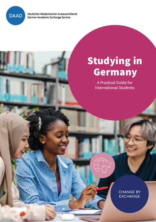 Cover image Studying in Germany English version