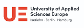 Logo: UE - University of Europe for Applied Sciences<br/>Standort Iserlohn
