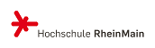 Logo: Hochschule RheinMain<br/>Standort Rüsselsheim