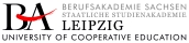 Logo: Berufsakademie Sachsen<br/>Staatliche Studienakademie Leipzig