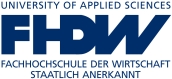 Logo: Fachhochschule der Wirtschaft (FHDW)<br/>Standort Paderborn