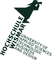Logo: Hochschule Wismar - University of Applied Sciences: Technology, Business and Design<br/>Campus Wismar